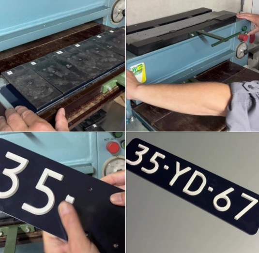 Achter de schermen: het maken van klassieke blauwe platen